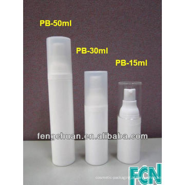 15ml 30ml garrafa plástica redonda garrafa plástica sem cosméticos de 50 ml